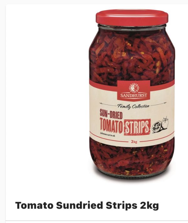 SUNDRIED TOMATO STRIPS