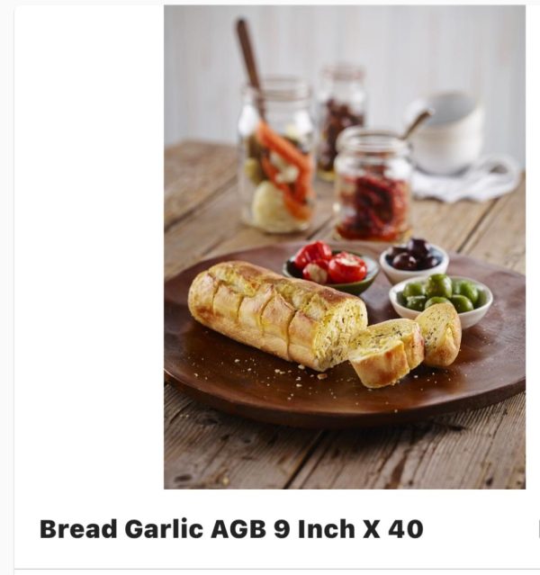 GARLIC BREAD 9 INCH 40
