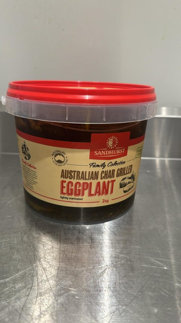 EGGPLANT CHARGRILLED 100%