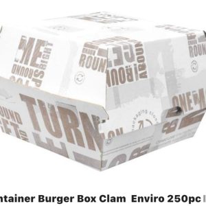 BURGER BOXES CLAM